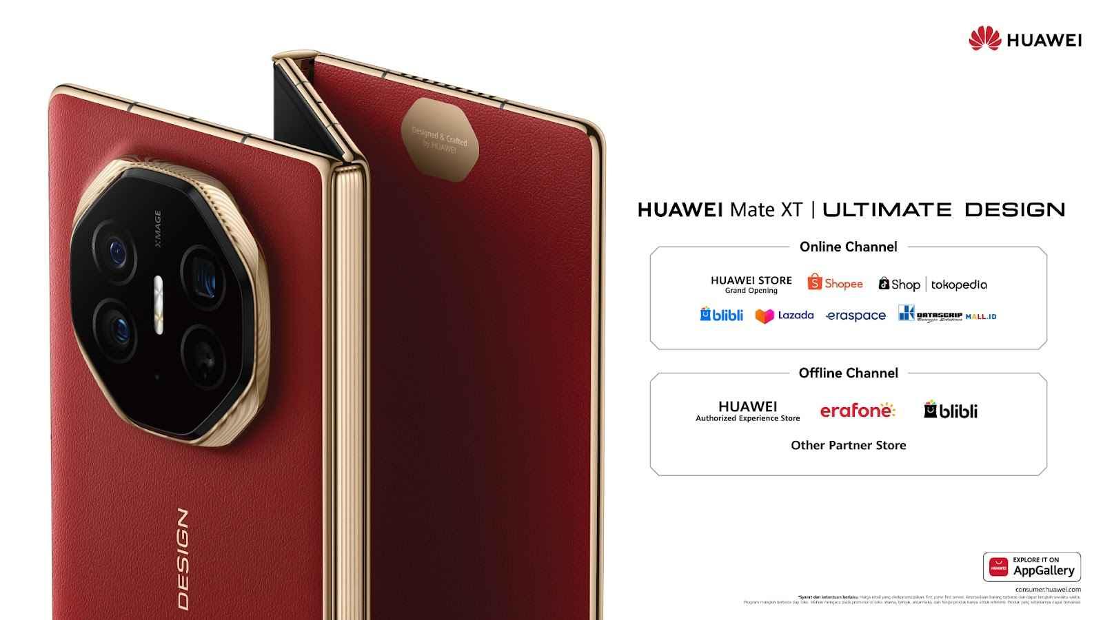 Layar Bisa Dilipat Tiga, Serius? Ini 5 Hal Keren dari HUAWEI Mate XT | ULTIMATE DESIGN