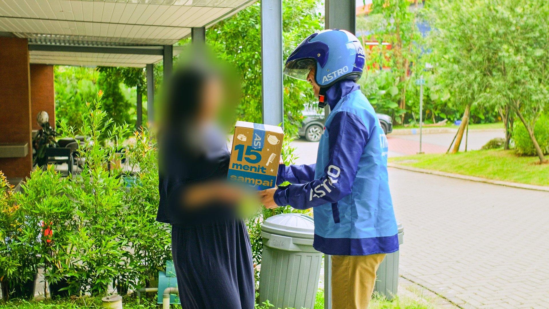 Pengguna Astro rutin belanja